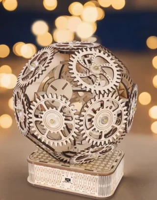 Rotating gear ball model 360 degree rotation